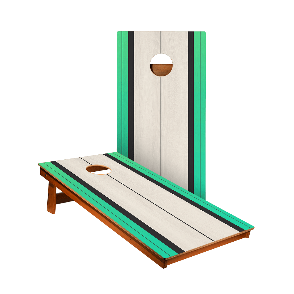 Mint Surfboard Backyard 2400 Cornhole Boards, - American Cornhole Association