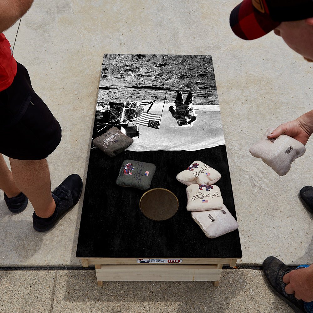 Moon Landing Star Cornhole Boards - ACA - 000029 | American Cornhole Association