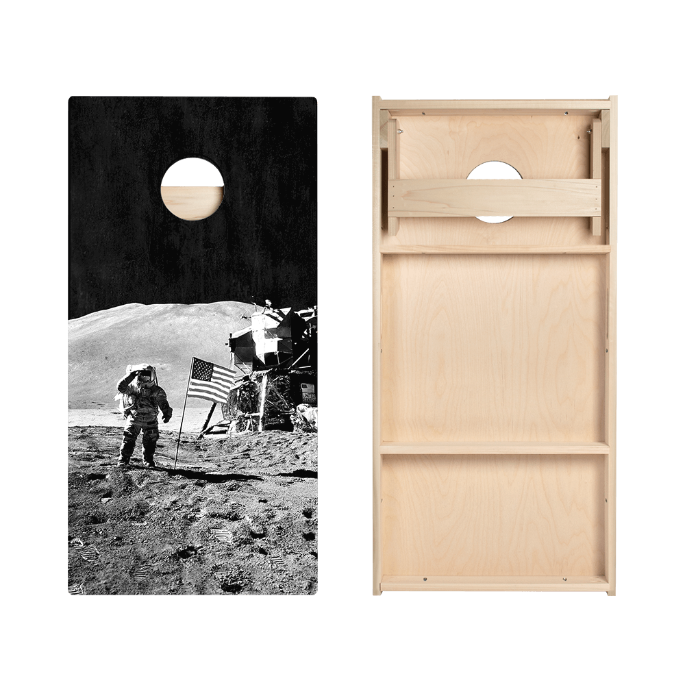 Moon Landing Star Cornhole Boards - ACA - 000029 | American Cornhole Association