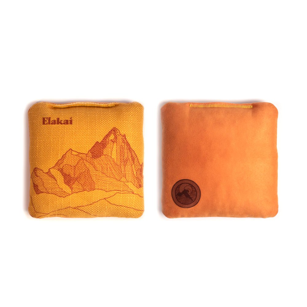 Mount Elakai Cornhole Bags, Marigold Yellow - American Cornhole Association