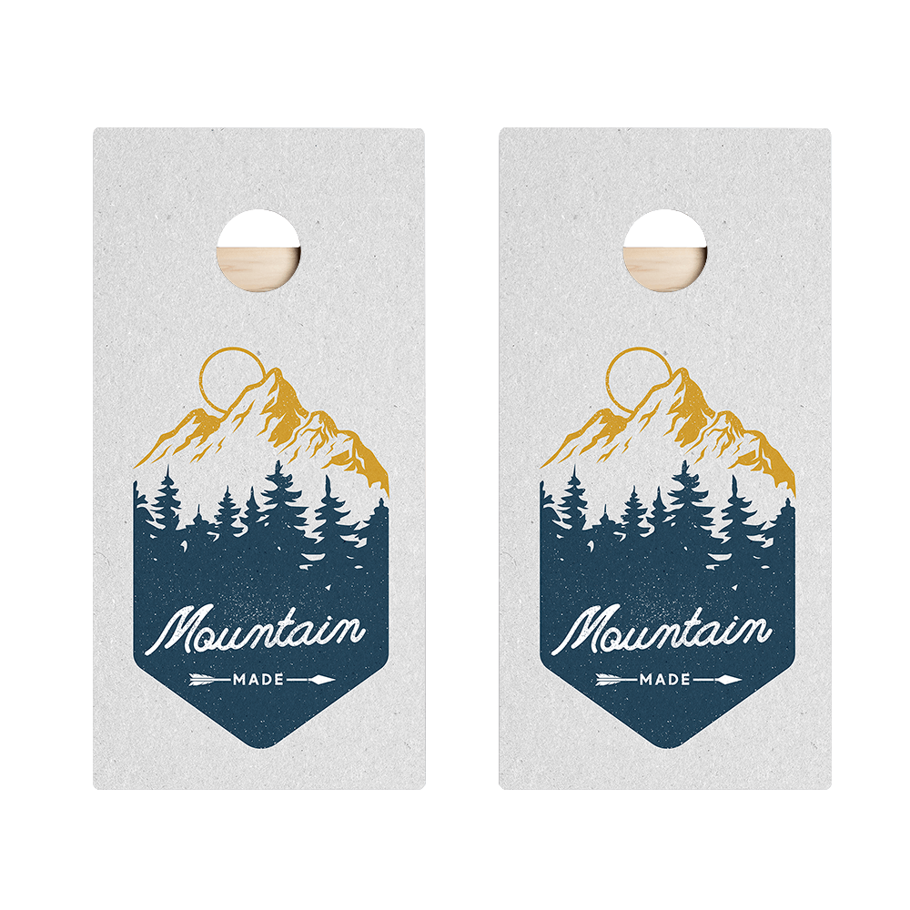 Mountain Made Star Cornhole Boards - ACA - 000396 | American Cornhole Association