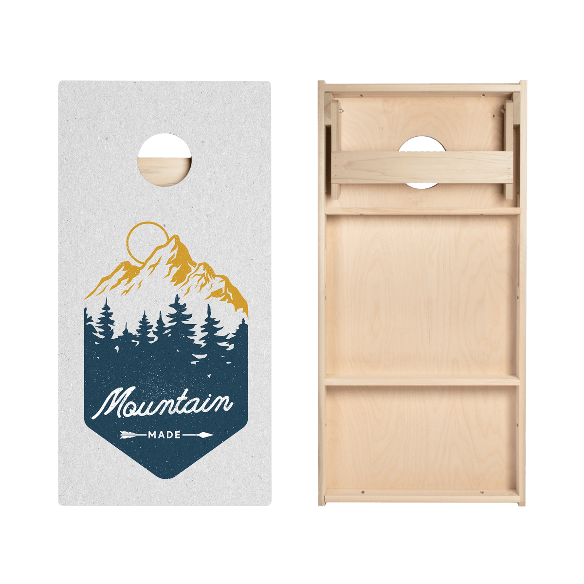 Mountain Made Star Cornhole Boards - ACA - 000396 | American Cornhole Association