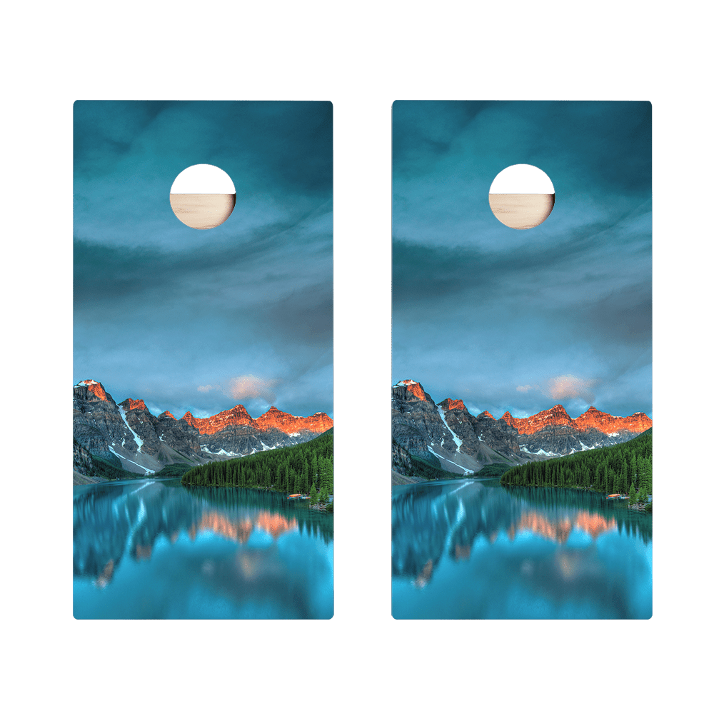 Mountain Range Star Cornhole Boards - ACA - 000030 | American Cornhole Association