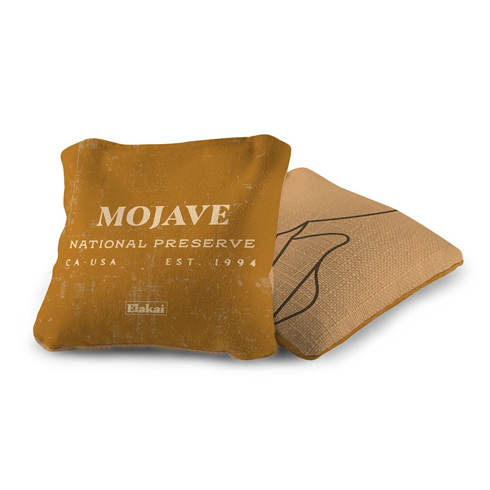 National Parks Mojave Cornhole Bags, Gold - American Cornhole Association