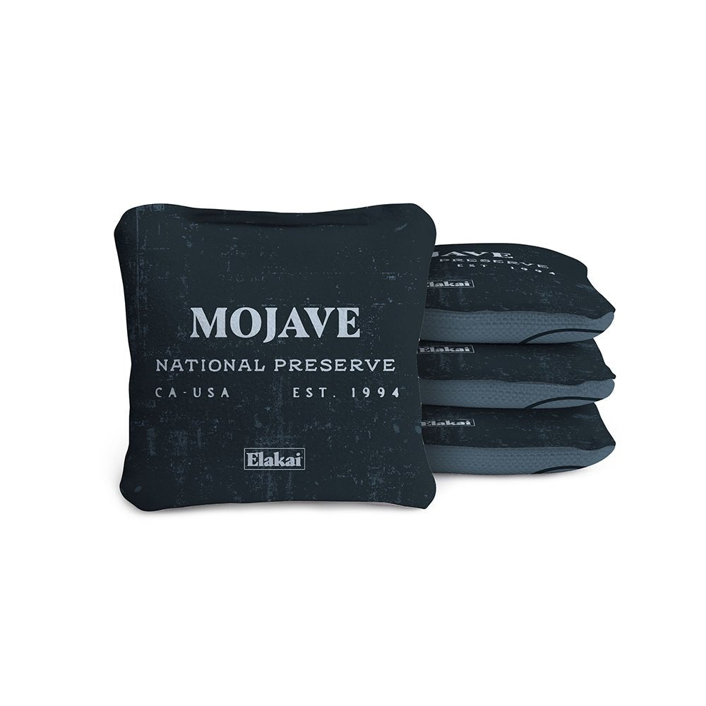 National Parks Mojave Travel - Size Cornhole Bags, Navy - American Cornhole Association