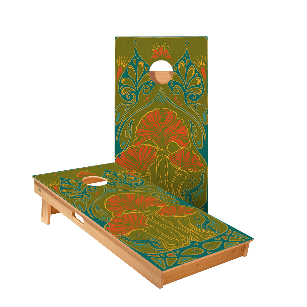 Nouveau Shroom Star Cornhole Boards, - American Cornhole Association