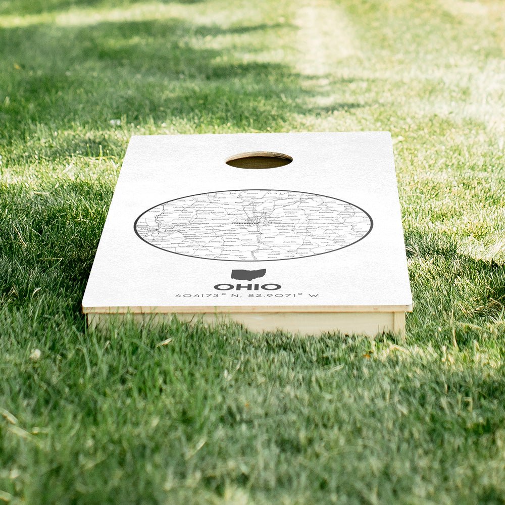 Ohio State Map Star Cornhole Boards, - American Cornhole Association