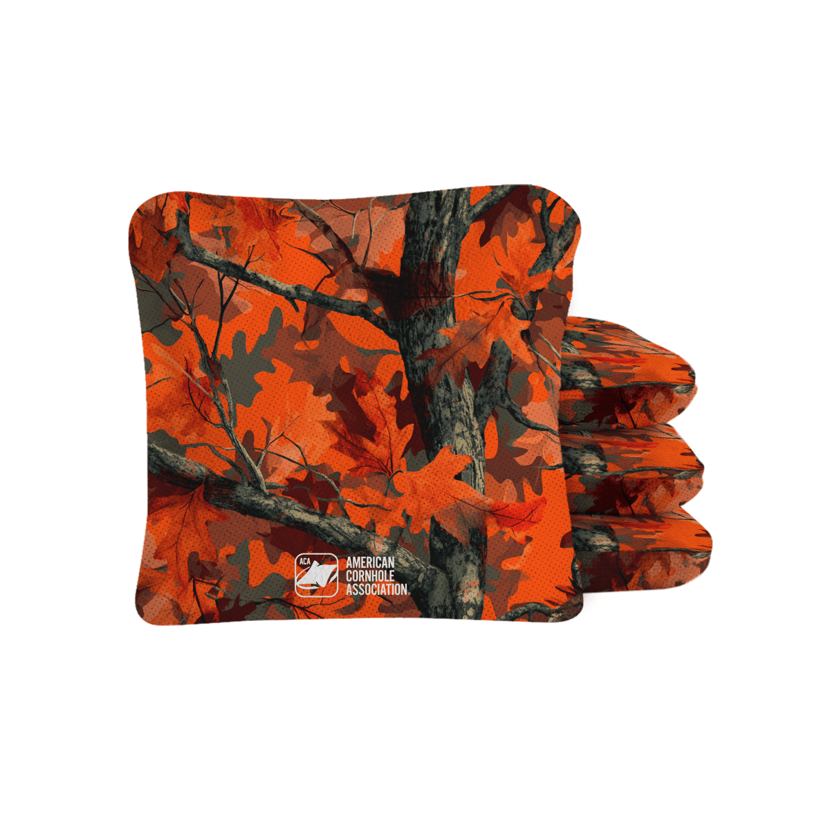 Orange Camo Synergy Pro Cornhole Bags - Orange 106208-381 | American Cornhole Association