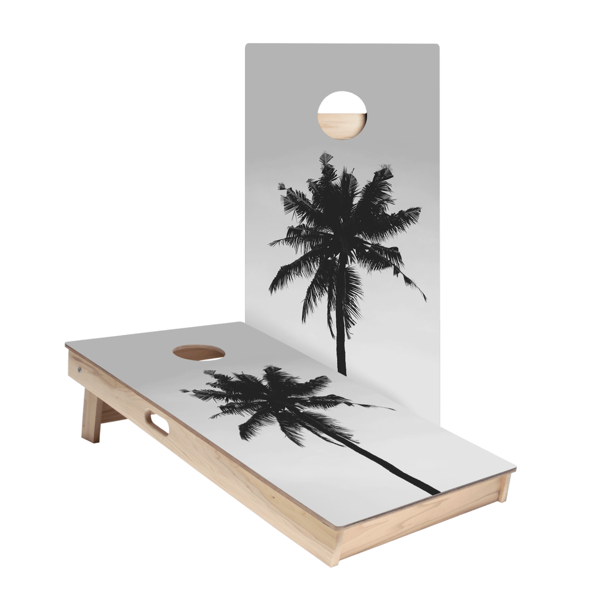 Palm Silhouette Star Cornhole Boards, - American Cornhole Association