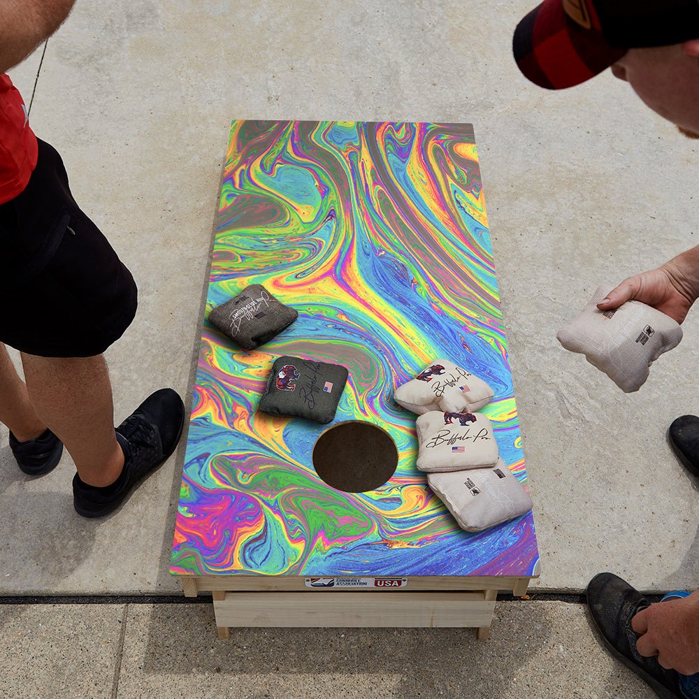 Prism Spectrum Star Cornhole Boards - ACA - 000558 | American Cornhole Association