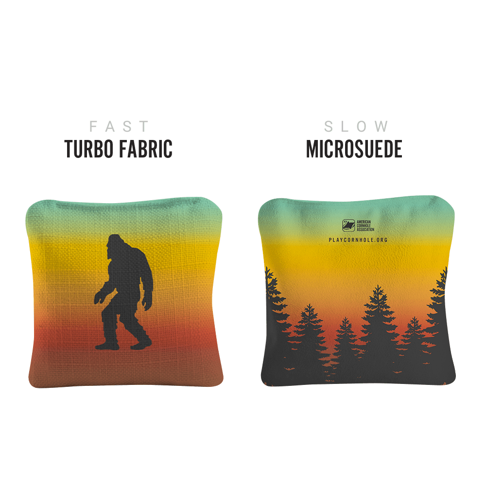 Sasquatch Official ACA Regulation 2x4 Cornhole Set -  | American Cornhole Association
