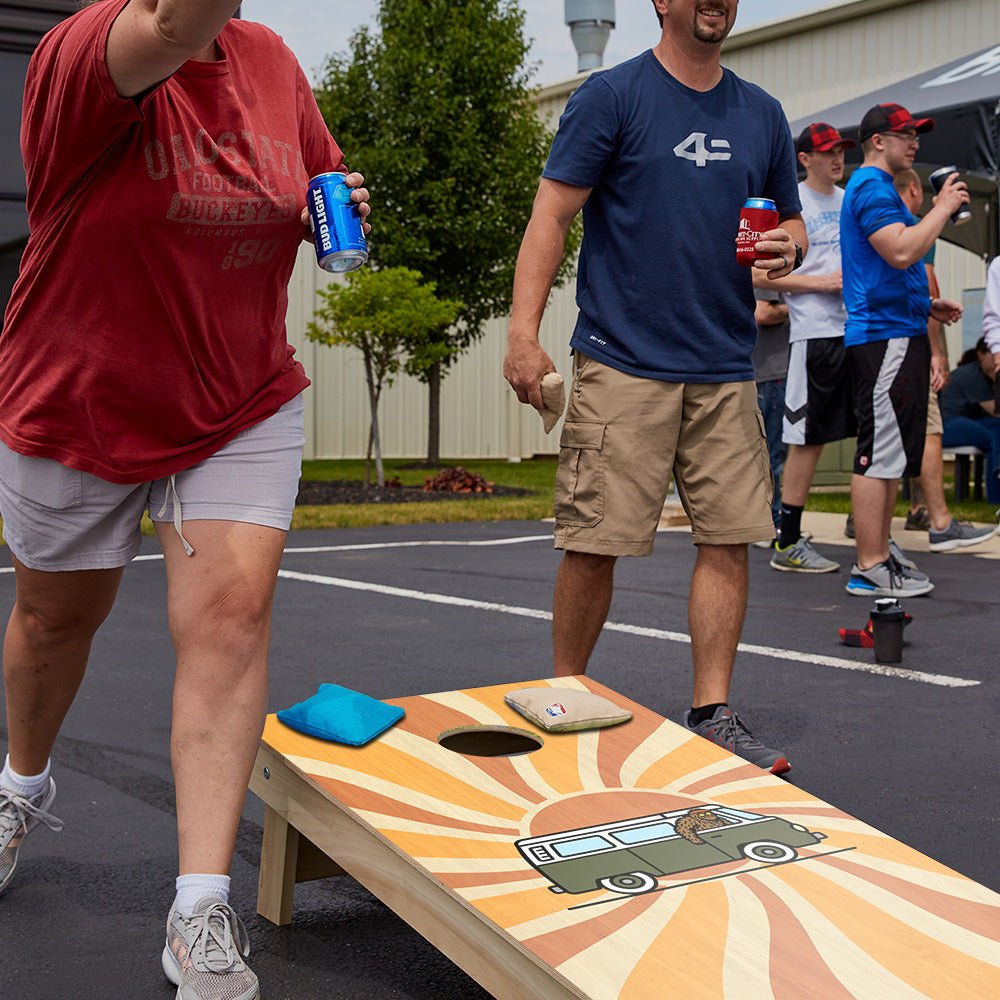 Sasquatch Summer of Love Limited Edition Star Cornhole Boards | 05.25 Drop - ACA - 000502 | American Cornhole Association