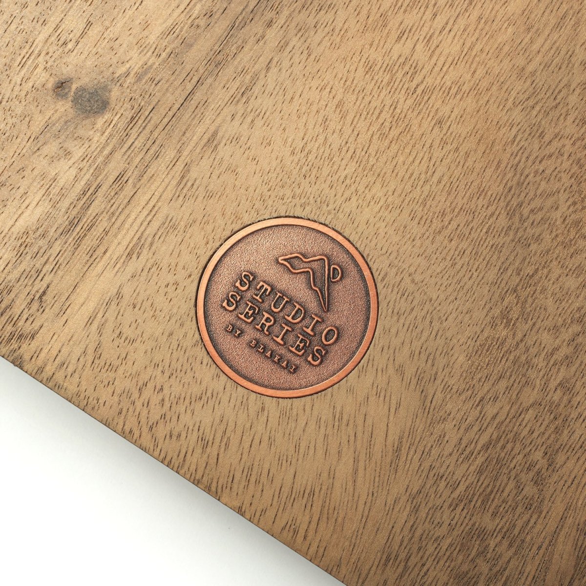 Studio Series Live Edge Acacia 1x2 Travel Cornhole Set - EGCH12SLE-01-WB | American Cornhole Association