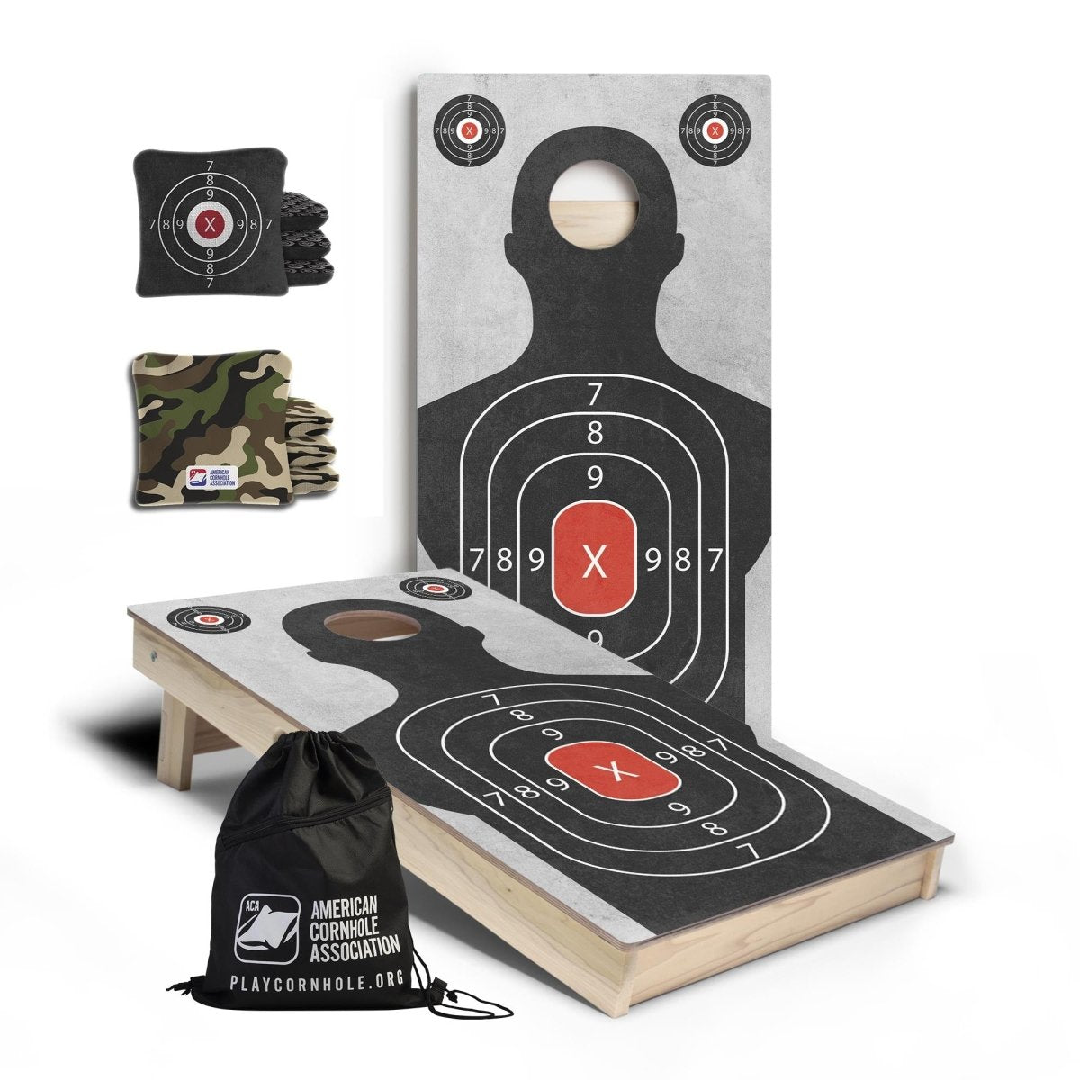 Target Practice Signature Cornhole Set with Pro Bags -  | American Cornhole Association