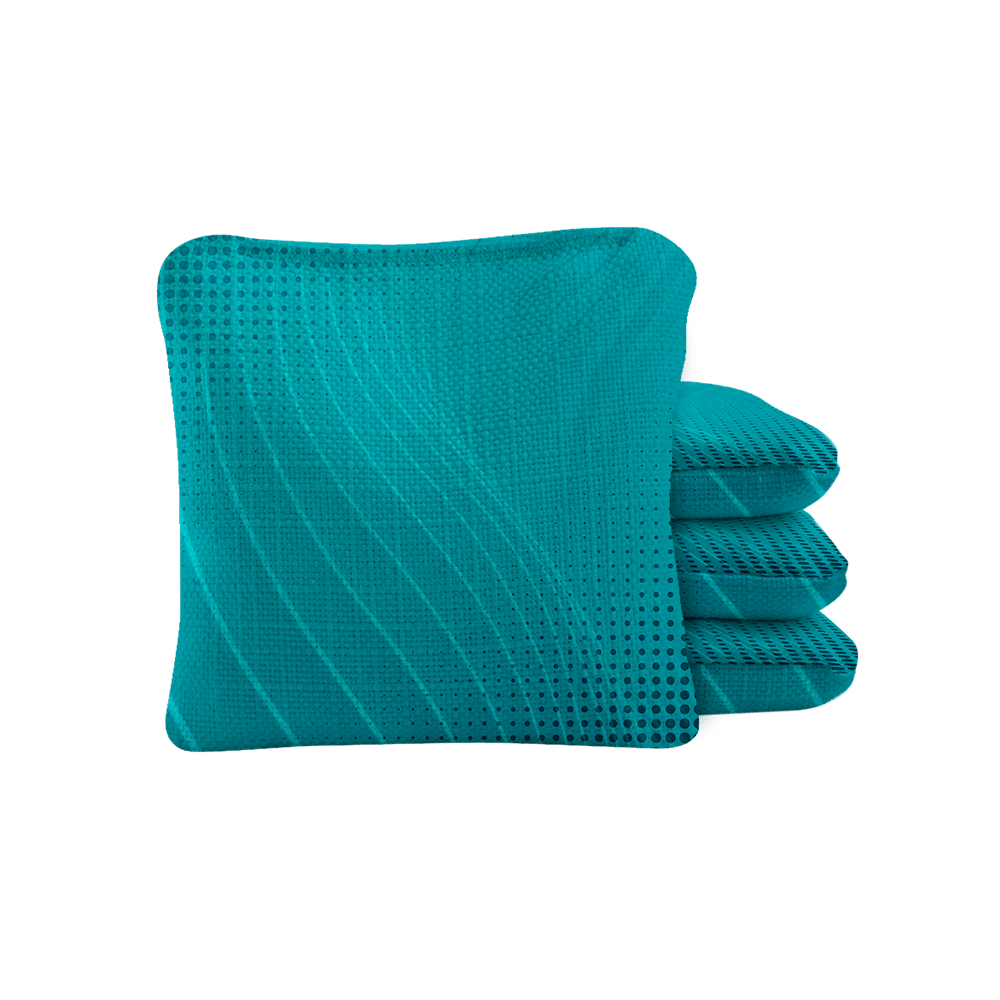 Teal NXT Shield Cornhole Bags, - American Cornhole Association