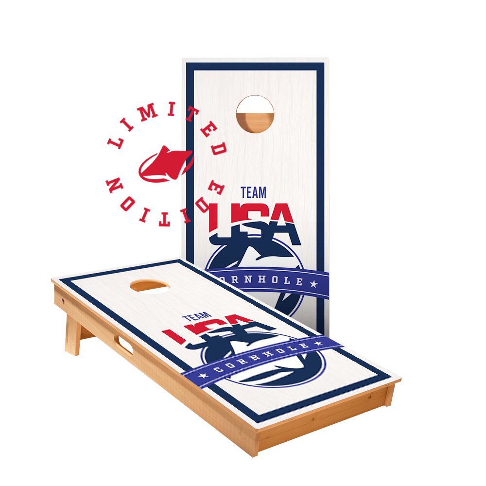 Team USA Cornhole Limited Edition Star Cornhole Boards | 09.24 Drop, - American Cornhole Association
