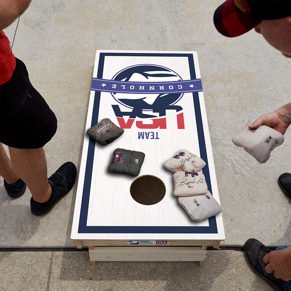 Team USA Cornhole Limited Edition Star Cornhole Boards | 09.24 Drop - ACA - 000494 | American Cornhole Association