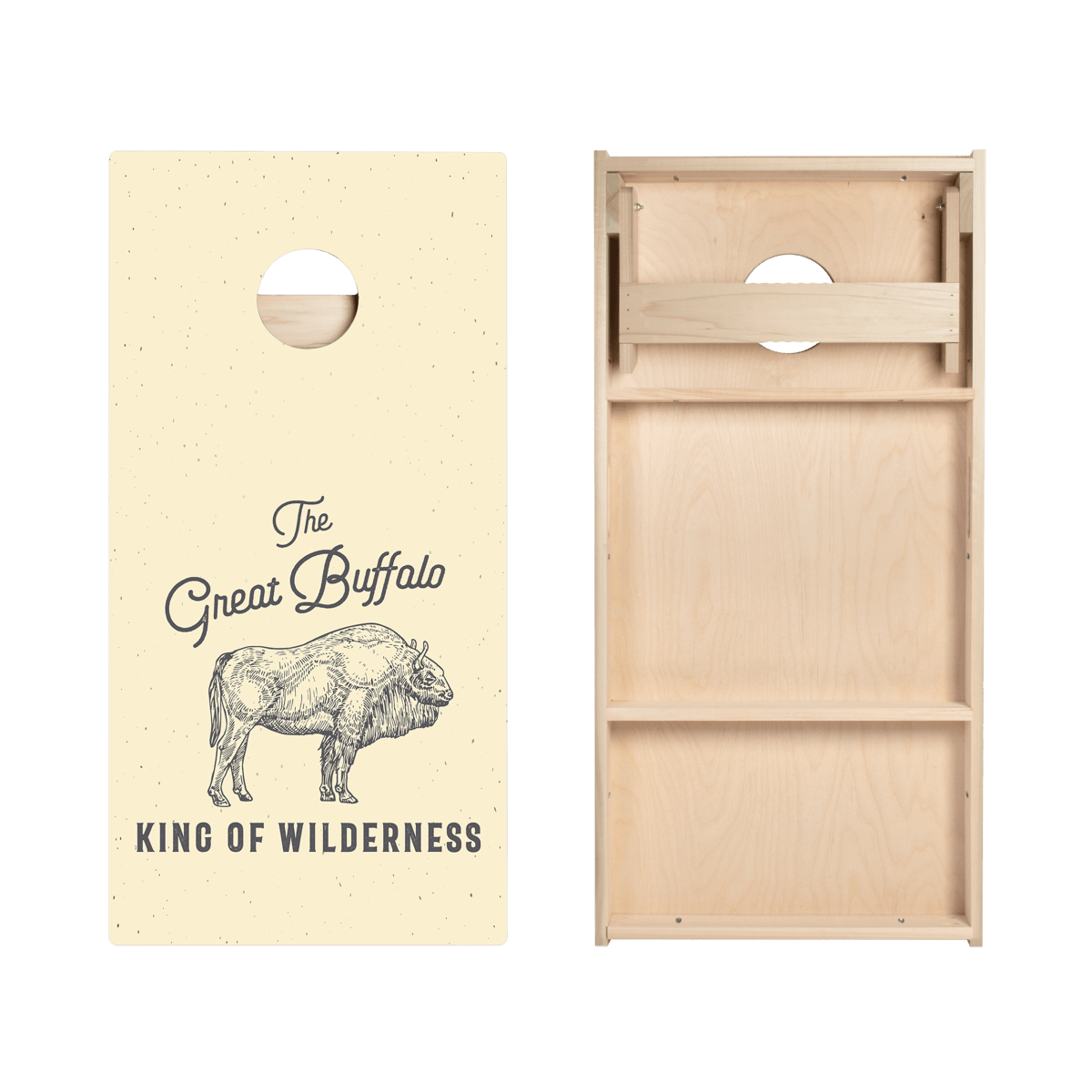 The Great Buffalo Star Cornhole Boards - ACA - 000392 | American Cornhole Association