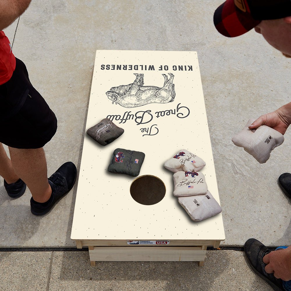 The Great Buffalo Star Cornhole Boards - ACA - 000392 | American Cornhole Association