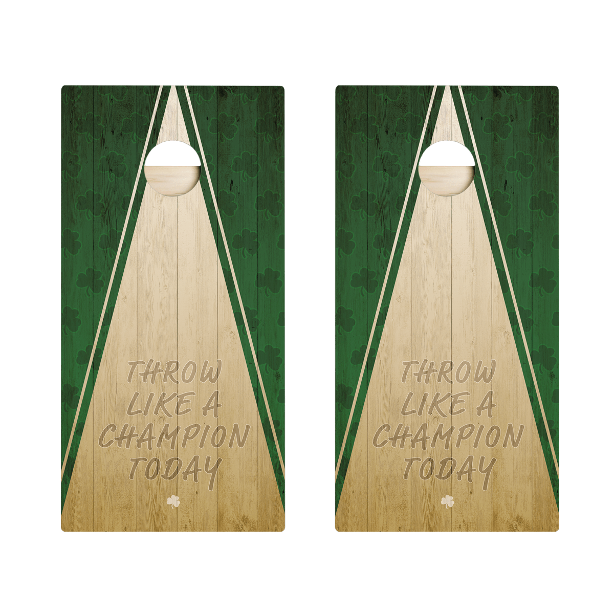 Throw Like a Champion Limited Edition Star Cornhole Boards | 03.26 DROP - ACA-000567 | American Cornhole Association