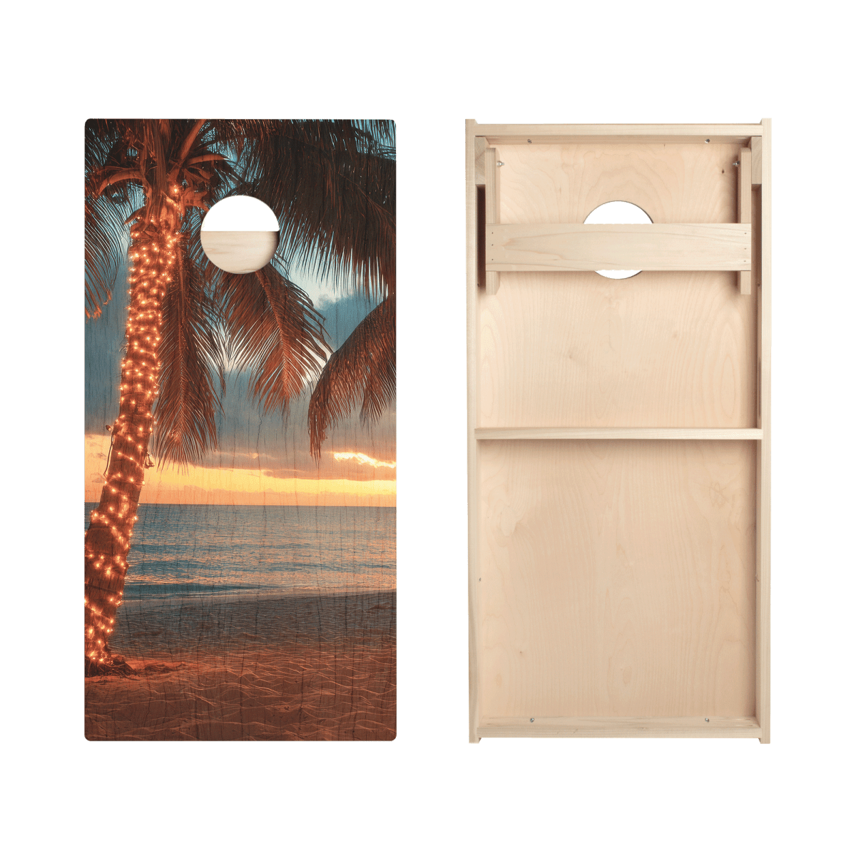 Tropical Christmas Limited Edition Star Cornhole Boards | 12.24 Drop - American Cornhole Association