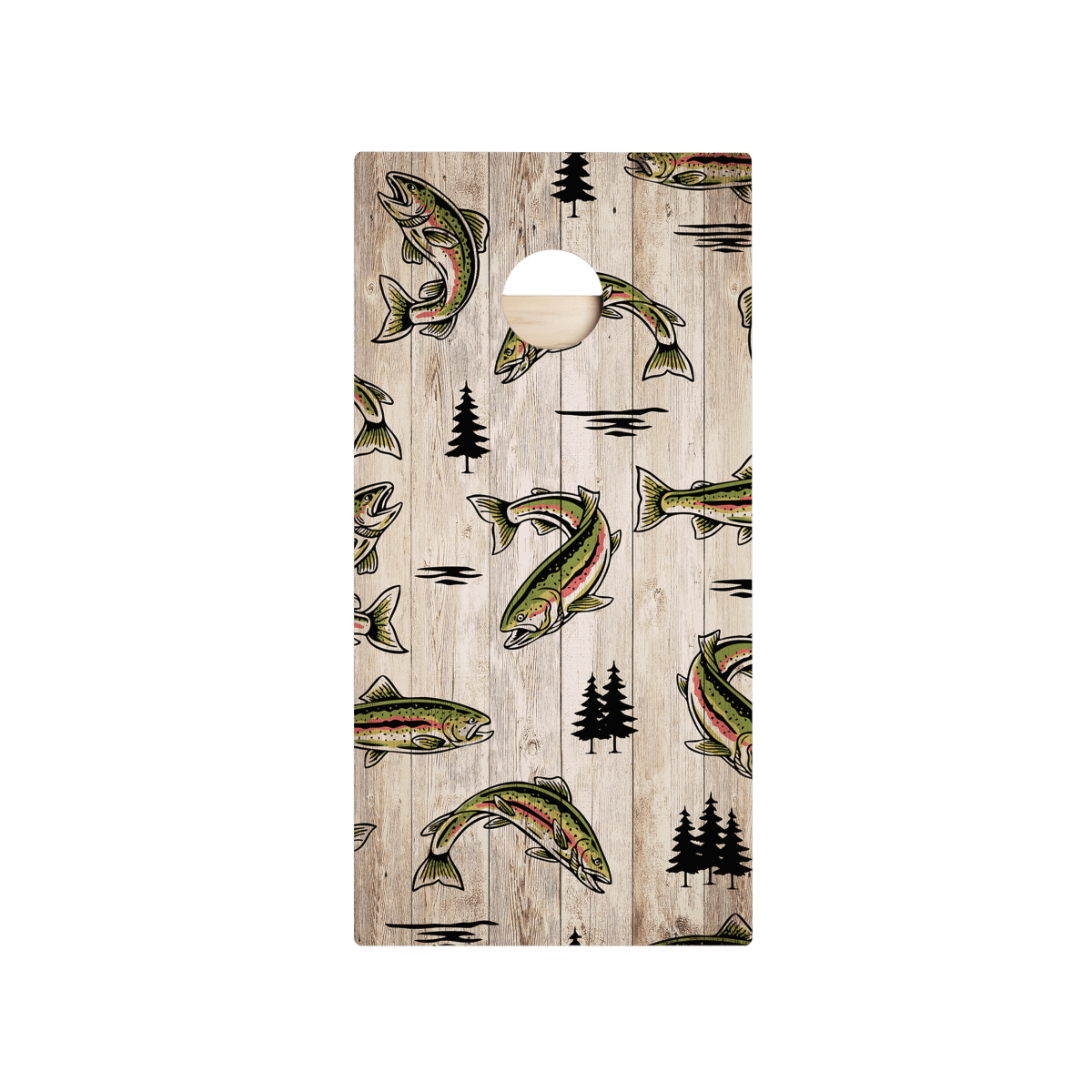 Trout Fish Limited Edition Star Cornhole Boards | 05.26 DROP - ACA-000570 | American Cornhole Association
