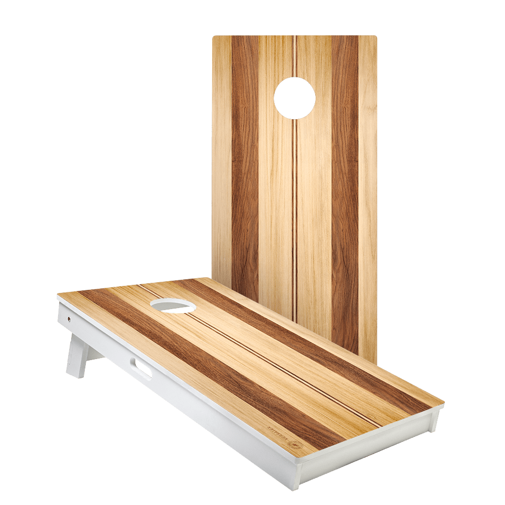 Two - Toned Surfboard Versatex All - Weather Cornhole Boards, - American Cornhole Association