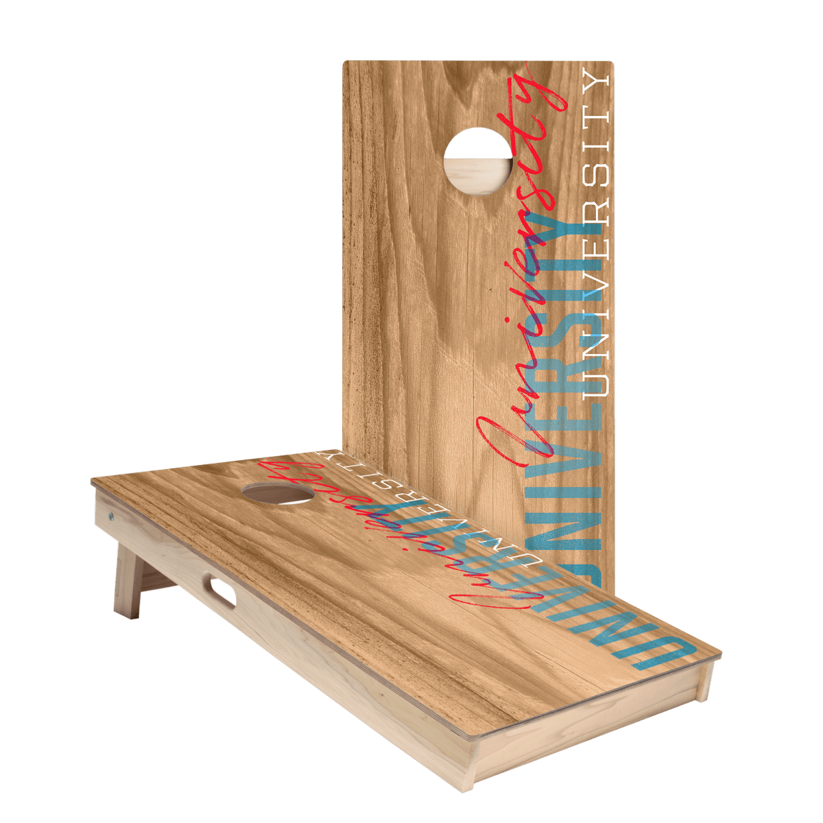 University Campus Gameday Star Cornhole Boards, - American Cornhole Association