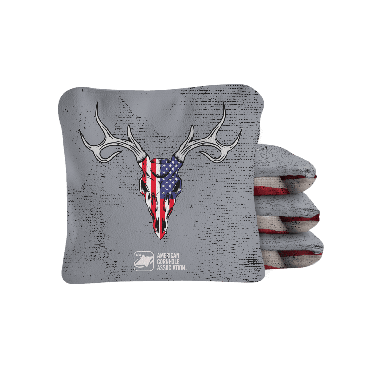 USA Deer Rack Synergy Pro Cornhole Bags - Gray 106208-383 | American Cornhole Association