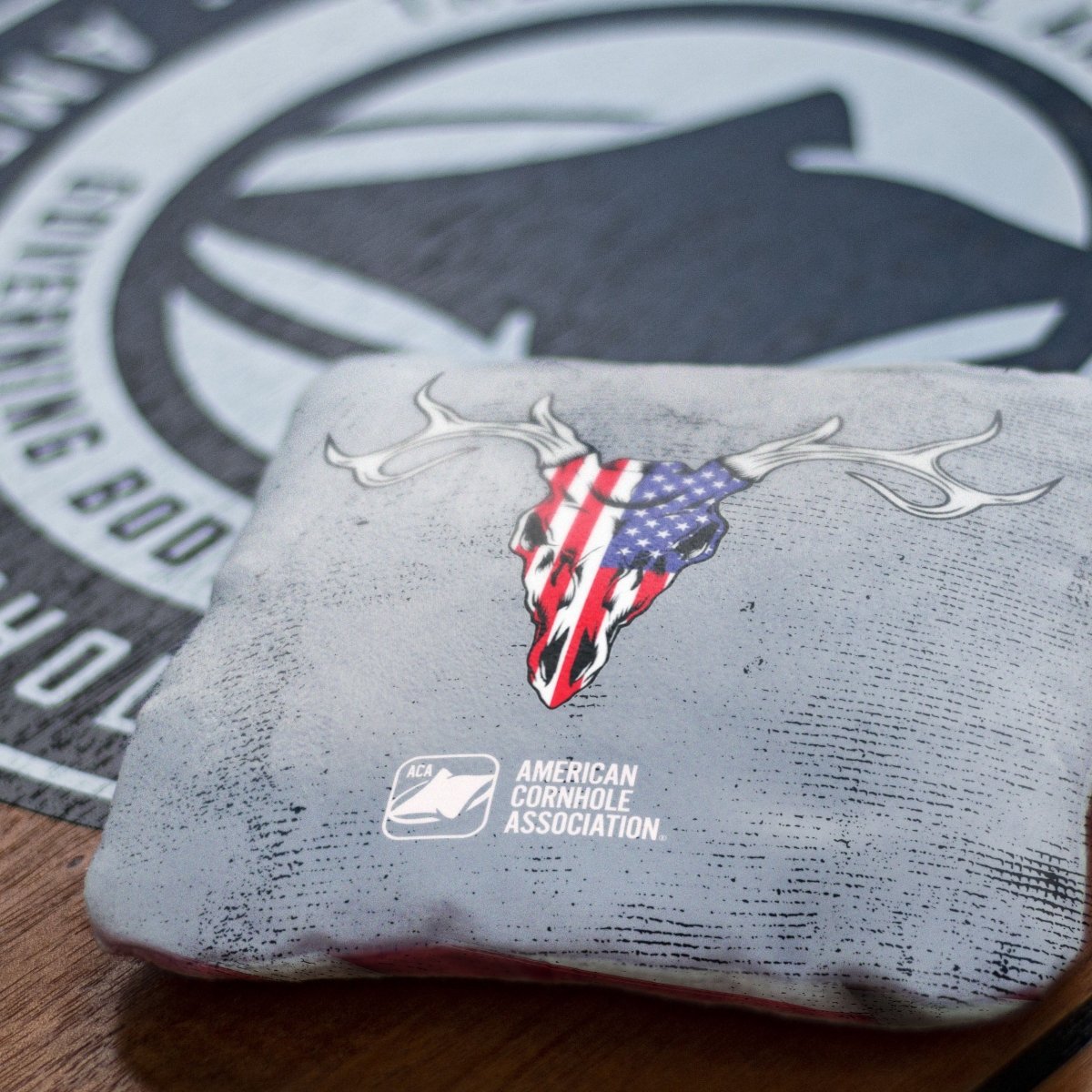USA Deer Rack Synergy Pro Cornhole Bags - Gray 106208-383 | American Cornhole Association