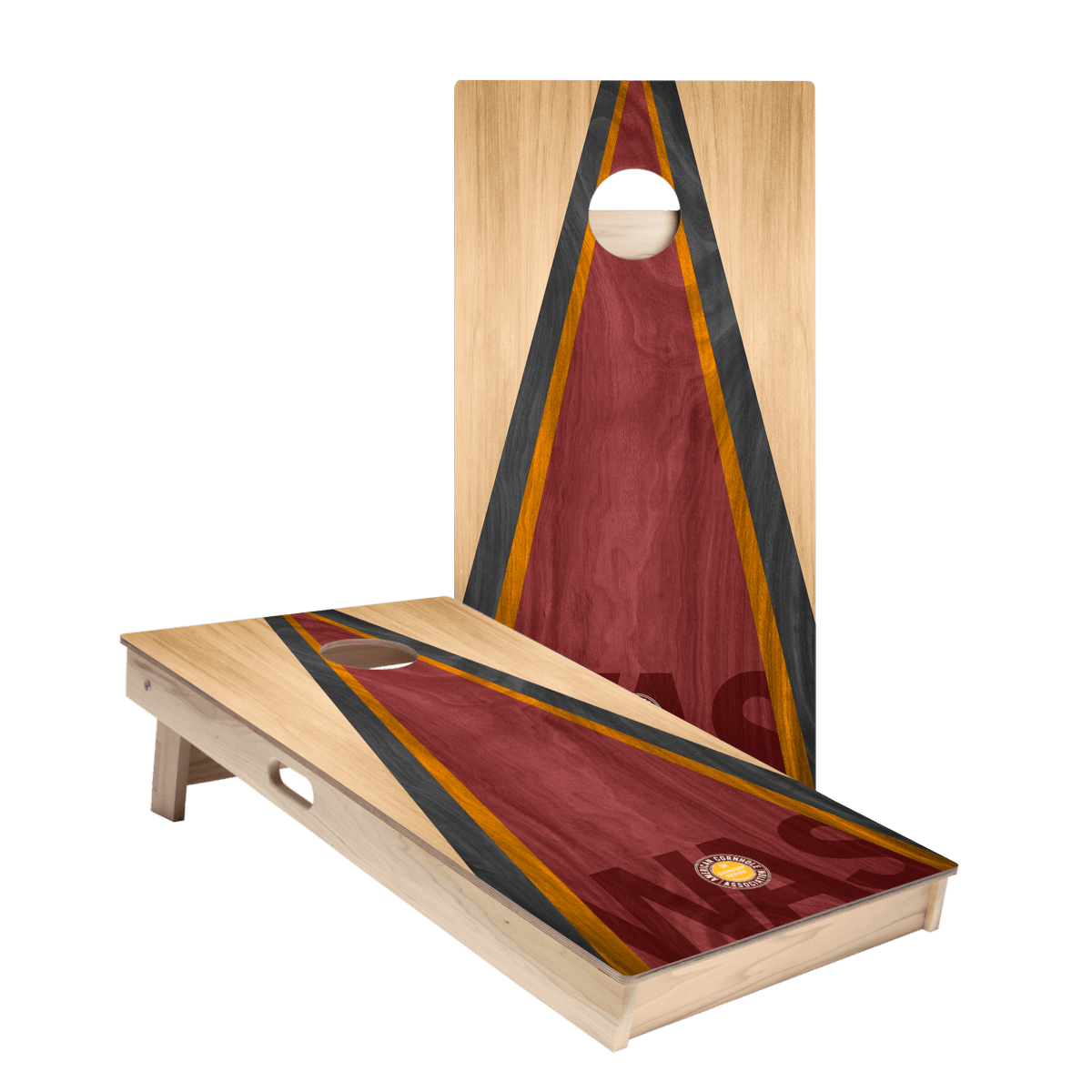 Washington Football Gameday Classic Triangle Star Cornhole Boards, - American Cornhole Association