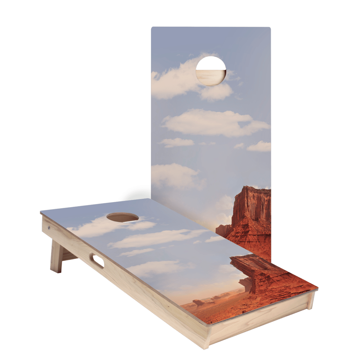 Western Skyline Star Cornhole Boards, - American Cornhole Association