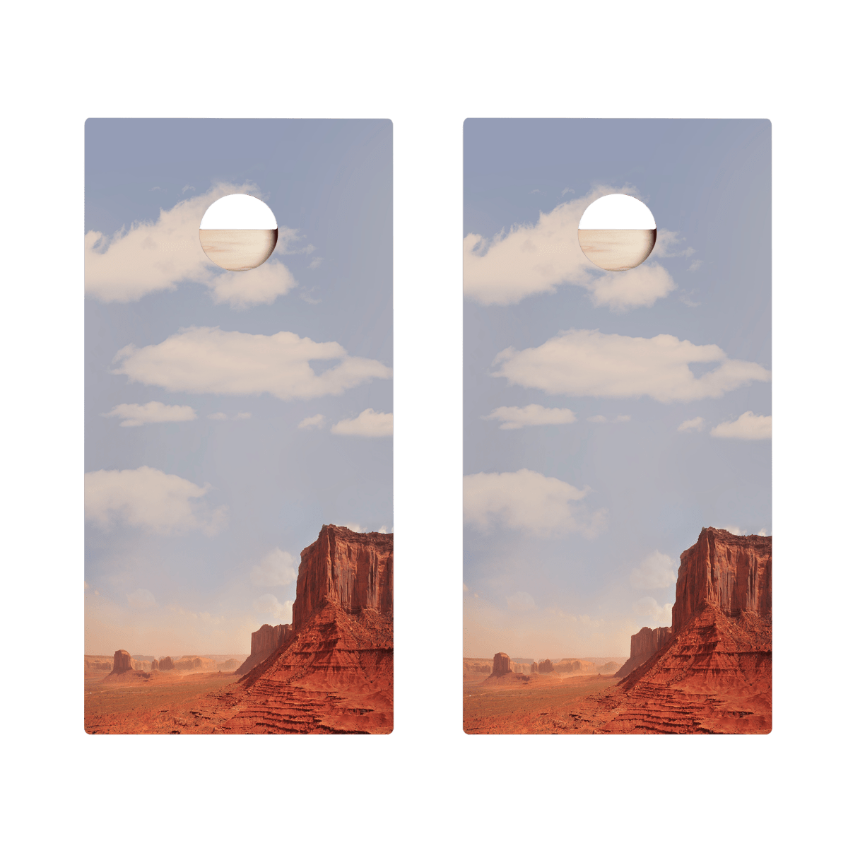 Western Skyline Star Cornhole Boards, - American Cornhole Association