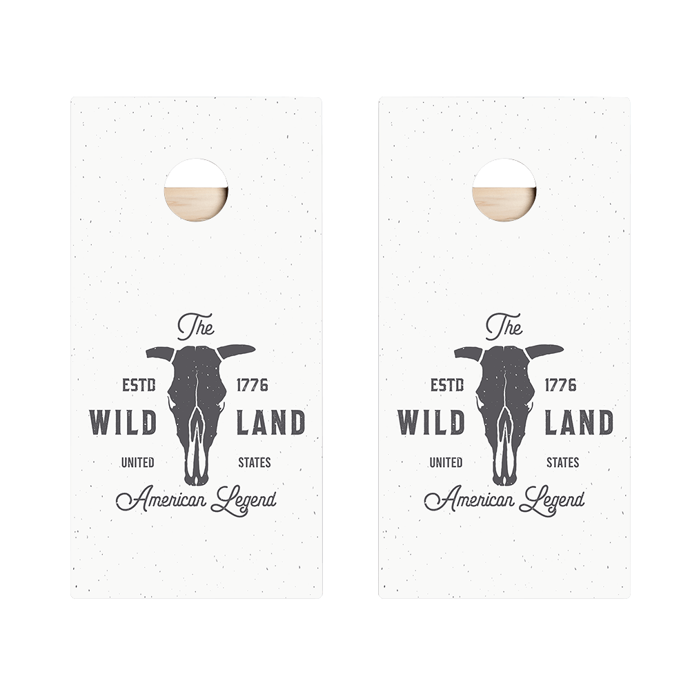 Wild Land Star Cornhole Boards - ACA - 000394 | American Cornhole Association
