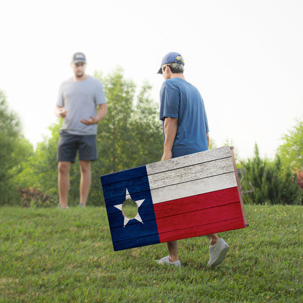 Texas Flag Sig Pro Cornhole Boards