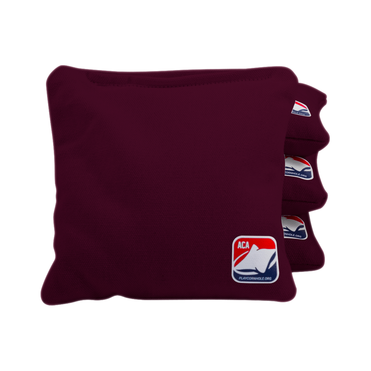 Burgundy Daily 66x Cornhole Bags, - American Cornhole Association