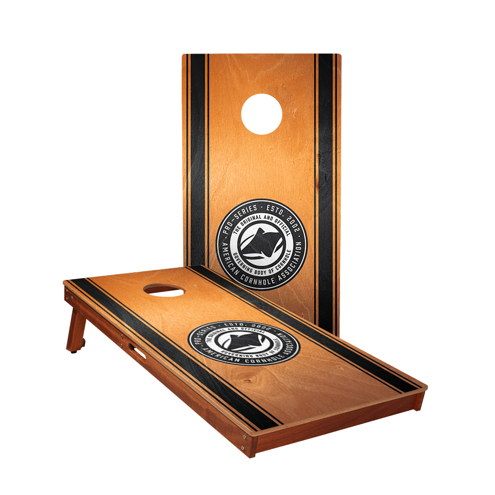 Classic Stripes Sig Pro Cornhole Boards, - American Cornhole Association