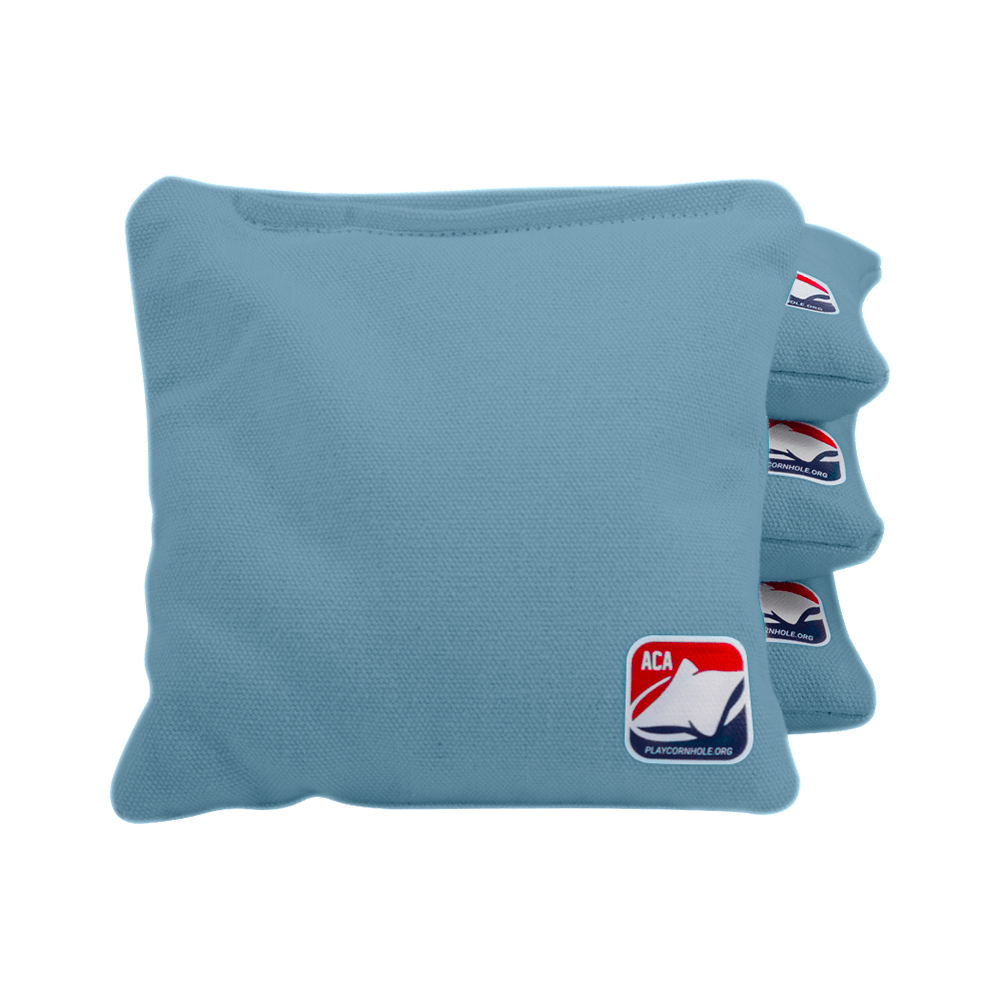 Light Blue Daily 66x Cornhole Bags, - American Cornhole Association