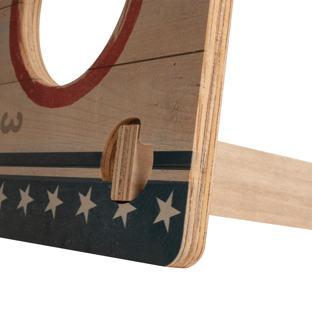 Patriotic Stripes Jamboree 3H Travel Cornhole Pong - 106882 - 417 | American Cornhole Association