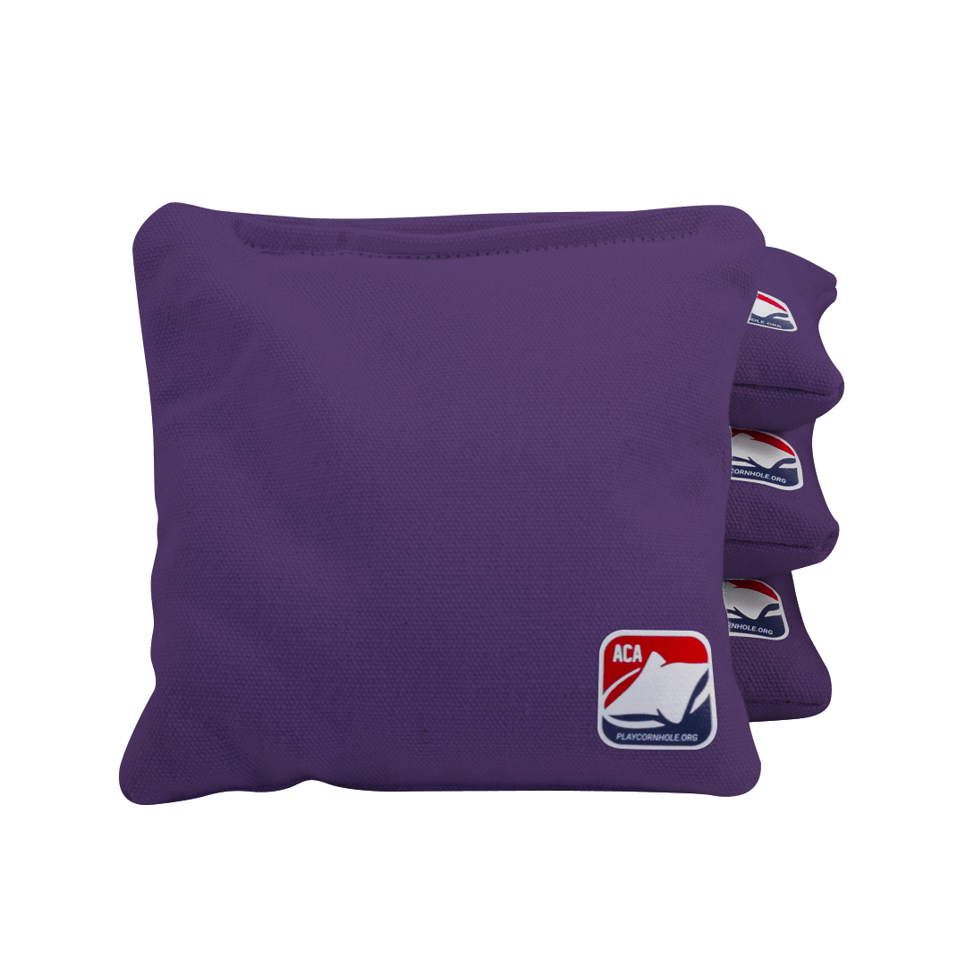 Purple Daily 66x Cornhole Bags, - American Cornhole Association