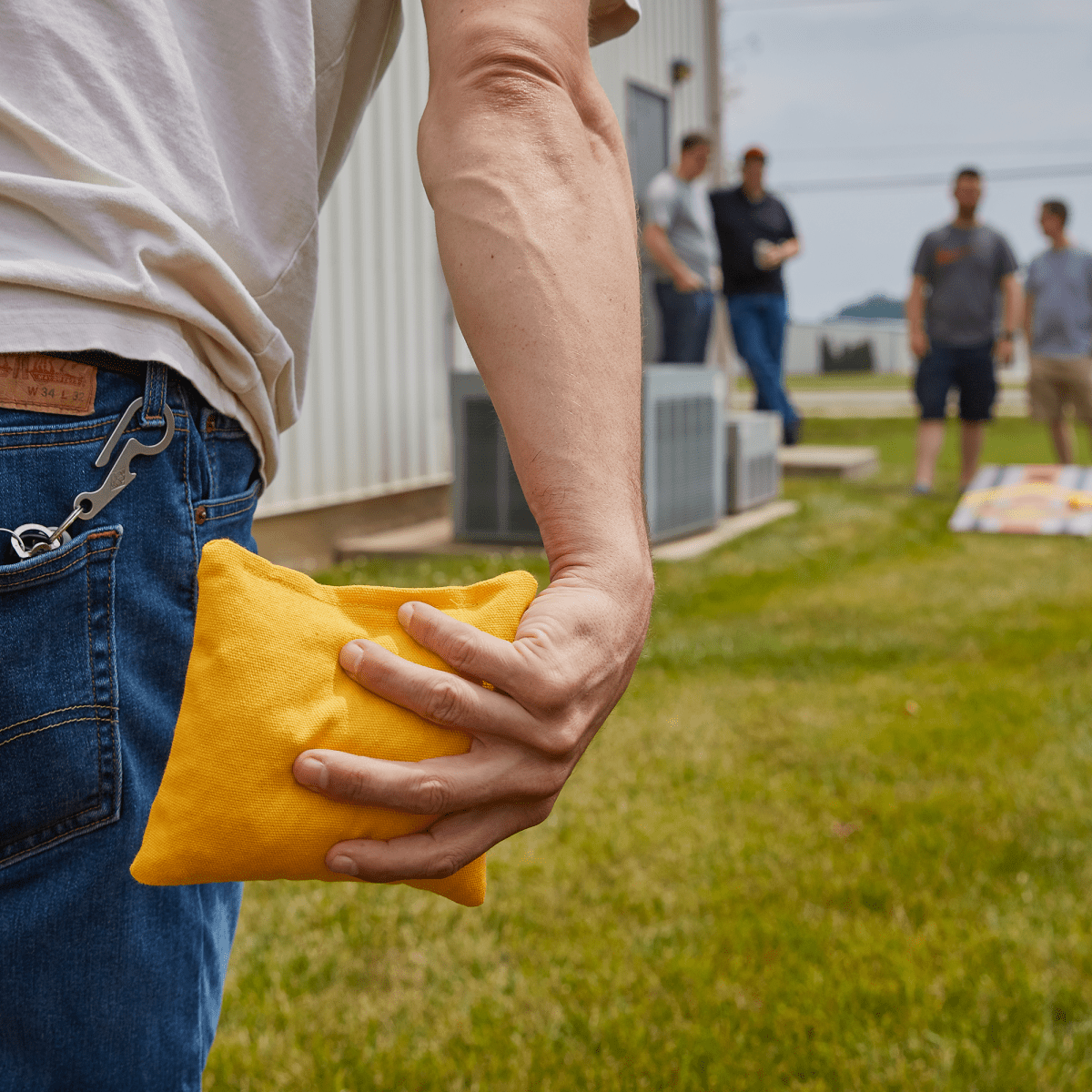 Yellow Daily 66x Cornhole Bags - American Cornhole Association